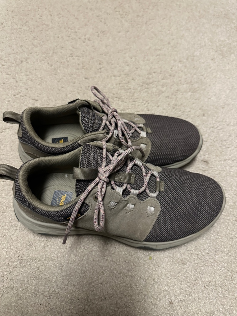 Teva Women's Brown Lace-Up Hiking Sneakers